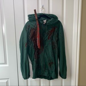 Halloween costume for man Zoombie